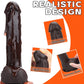 Chocolate Love Thrusting Dildo
